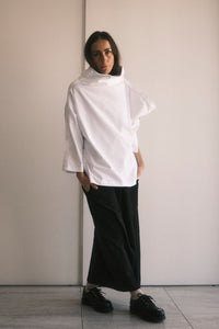 PONCHO CAMISA BLANCO